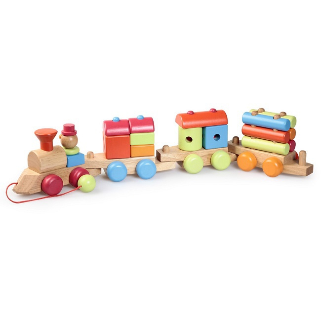 Jouets > Jouets à Roulettes > Train en Bois à Trainer ~ Train De Bois Jouet Jouets > Jouets à Roulettes > Train en Bois à Trainer ~ Train De Bois Jouet