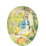 Oeuf de Pâques Vintage - Peter Rabbit with Ducklings