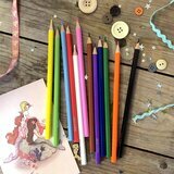 Boîte de Crayons de couleur Sirènes Belle & Boo