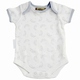 Body Bébé Petites Manches Peter Rabbit Bleu