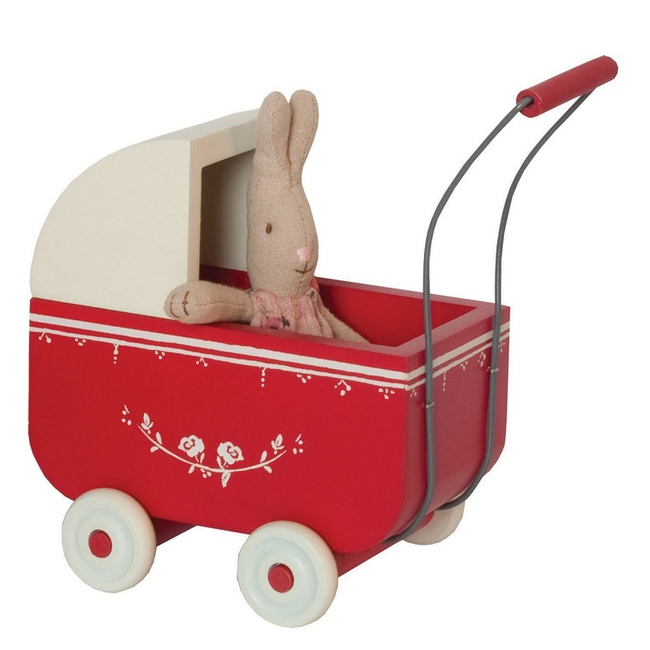 landau en bois jouet