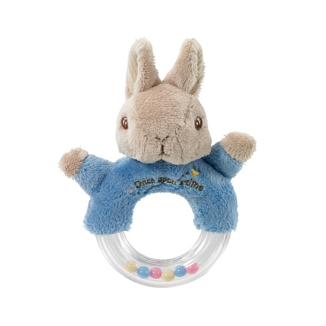 Nos corbeilles composées > Corbeilles Naissance Fille > Corbeille de  Naissance Peter Rabbit Mixte : Rose & Milk