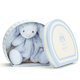 Doudou Lapin Bleu dans sa boite