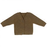 Cardigan Col V Babu Kaki