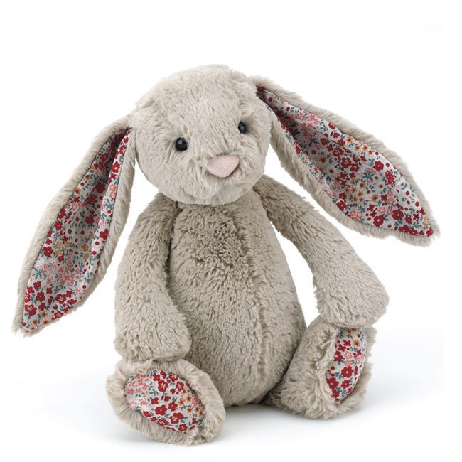 JELLYCAT - Doudou lapin Blossom Bunny rose pâle - Idée cadeau