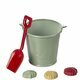 Set de Jeux de Sable Seau Pelle et Moules Miniatures