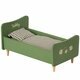 Lit Vintage en Bois Vert pour Teddy Papa