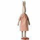Grand Lapin Rabbit Robe Vichy Rose - Taille 5 (Mega)