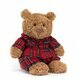 Peluche Ours en Pyjama Tartan - Bartholomew