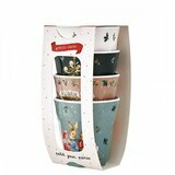 Set de 4 Gobelets de Noël Peter Rabbit