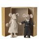 Coffret Couple de Souris Mari&eacute;s 