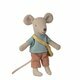 Souris Petit Fr&egrave;re avec son Sac