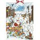 Calendrier de l'Avent Grand Format - Le P&egrave;re-No&euml;l dans la For&ecirc;t
