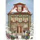 Mini Calendrier de l'Avent - Maison de No&euml;l (Beige)