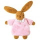 Doudou Lapin Hochet Rose