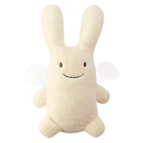 Ange Lapin Musical Ivoire (24cm)