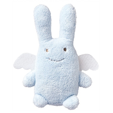 Doudou Ange Lapin Bleu Ciel (18cm)