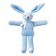 Doudou Lapin Hochet Bleu