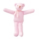 Doudou Ours Hochet Rose