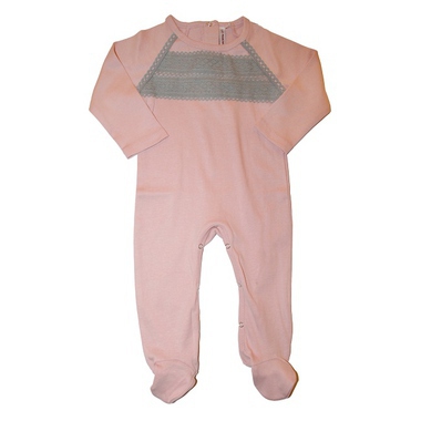 Pyjama Bébé Manches Longues - Rose