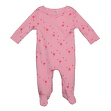 Pyjama Bébé Manches Longues Etoiles - Rose