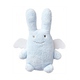 Ange Lapin Hochet Bleu (12cm) 