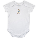 Body Bébé Petites Manches Peter Rabbit Blanc