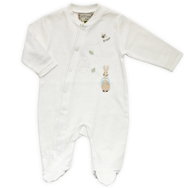 Pyjama Bébé Manches Longues Peter Rabbit Blanc