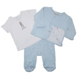 Ensemble 3 Pièces pour Bébé Peter Rabbit Bleu