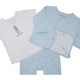 Ensemble 3 Pièces pour Bébé Peter Rabbit Bleu