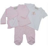 Ensemble 3 Pièces pour Bébé Flopsy Bunny Rose