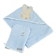 Cape de Bain + Gant de Toilette Peter Rabbit Bleus
