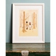 Tableau "Walk With Me" (31x39cm)