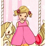 Tableau "Ava & The Carousel" (31x39cm)