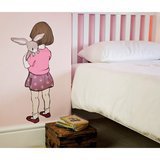 Sticker Mural "Belle Hugs Boo" 