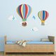 Sticker Mural "Hot Air Balloons" 