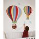 Sticker Mural "Hot Air Balloons" 