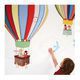 Sticker Mural "Hot Air Balloons" 