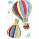 Sticker Mural "Hot Air Balloons" 