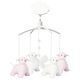 Mobile Musical Mouton Rose et Blanc