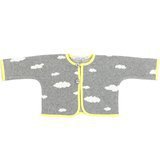 Gilet Bébé Nuages Jaune 