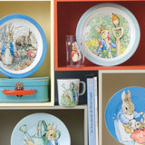 Assiette Bébé Peter Rabbit Bleue