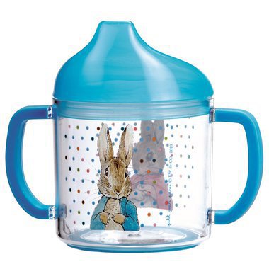 Tasse Bébé 2 Anses avec Bec Verseur Peter Rabbit 