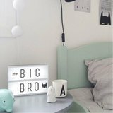 Petite Lightbox Lettres à Personnaliser (format A5)