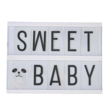 Petite Lightbox Lettres à Personnaliser (format A5)
