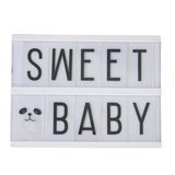 Petite Lightbox Lettres à Personnaliser (format A5)