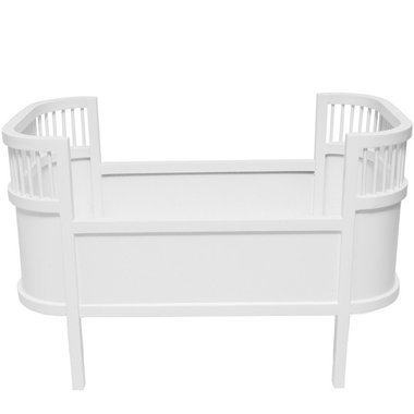 Lit de Poupée Design Scandinave Blanc