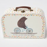 Set de 3 Valisettes Rétros Happy Animals on Bike