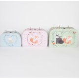 Set de 3 Valisettes Rétros Woodland Friends