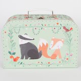 Set de 3 Valisettes Rétros Woodland Friends